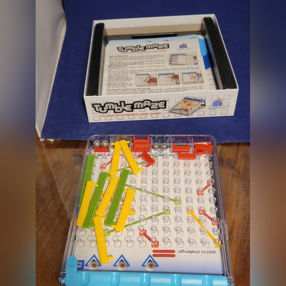 Tumble Maze logic game by Blue Orange, 2019 used, good condition - Picture 5 of 5